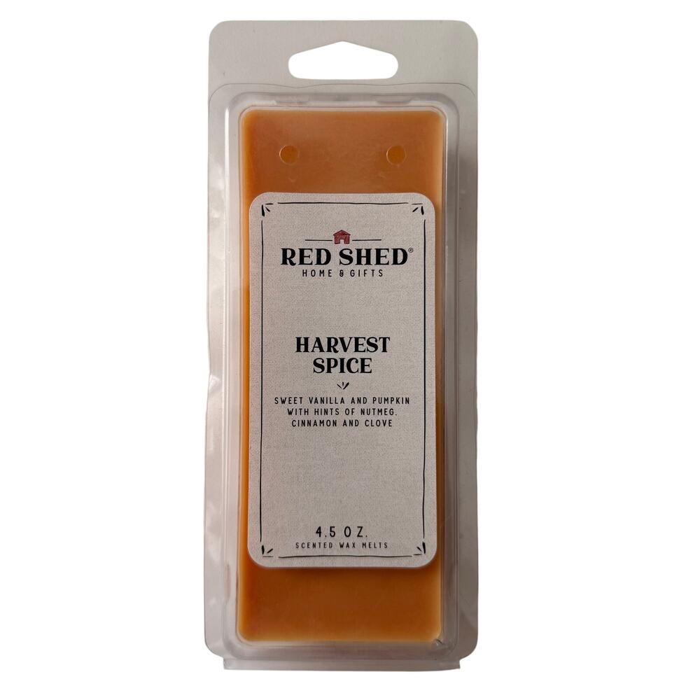 Red Shed Harvest Spice Wax Melts NEW